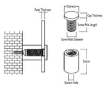 stand off spacer diagram 